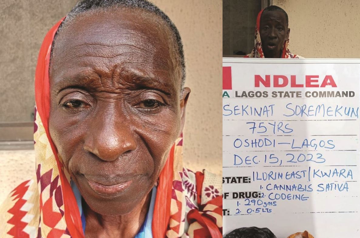 NDLEA Arrests 75-Year-Old Grandma Who Sells Illegal Dru-gs