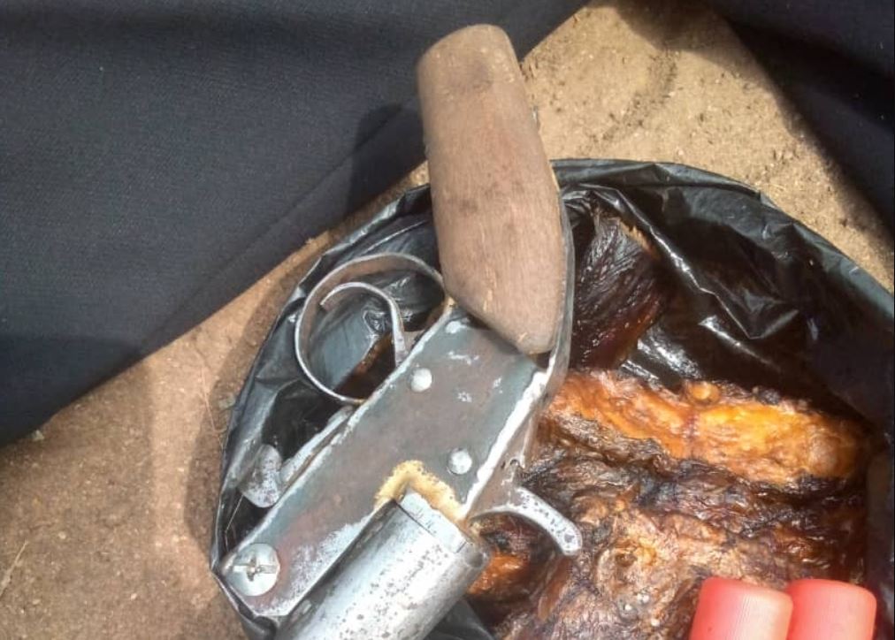 Police Finds Pistol Hidden In A Passenger's Smoked Fish Bag In Delta