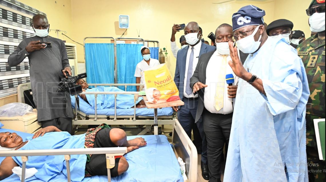 Tinubu visiting Benue killing victims