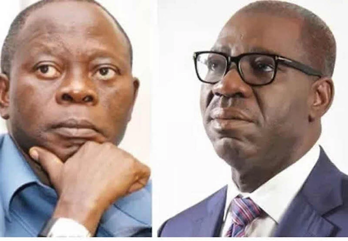 Oshiomhole carpets Obaseki, says he failed Edo woefully